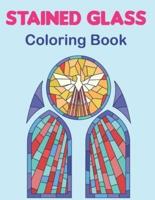 Stained Glass Coloring Book: An Adult Coloring Book Featuring the Beautiful Animal, Flowers, Neture and more for Stress Relief and Relaxation. Vol-1