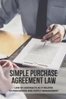 Simple Purchase Agreement Law