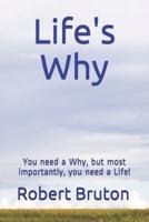 Life's Why: You need a Why, but most importantly, you need a Life!