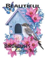 Beautiful Birdhouses Coloring Book