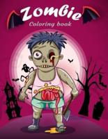 Zombie Coloring Book : A coloring book Zombie, Halloween zombie, Apocalypse, freak of horror and more designs for stress relief & relaxation.