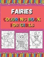 Fairies Coloring Book For Girls