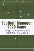 Football Manager 2020 Game