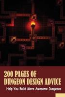 200 Pages Of Dungeon Design Advice