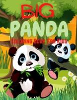 Big Panda Coloring Book For Kids :  Cool Gift And Funny Activity Coloring Book for Boys & Girls