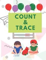 COUNT & TRACE: Counting and tracing fun book