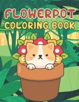 Flowerpot Coloring Book