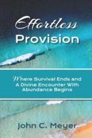 Effortless Provision : Where Survival Ends and A Divine Encounter With Inspiration Begins