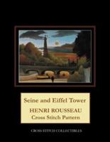 Seine and Eiffel Tower : Henri Rousseau Cross Stitch Pattern
