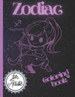 Zodiac Coloring Book for Adults