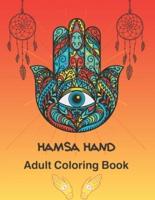 Hamsa Hand Adult Coloring Book