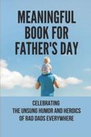 Meaningful Book For Father's Day