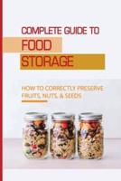 Complete Guide To Food Storage