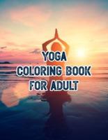 Yoga Coloring Book for Adult
