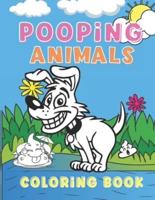 Pooping Animals Coloring Book
