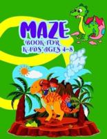 Maze Book For Preschool Kids: School Zone Mazes  Workbook