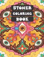 Stoner Coloring Book: Weed Coloring Book, Psychedelic Coloring Book