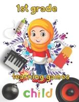 1st grade learning games  child: 8.5''x11''/1st grade math