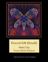 Fractal 638 (Small): Fractal Cross Stitch Pattern