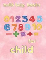 math help  books for  child: 8.5''x11''/math coloring book for kids