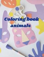 Coloring book animals