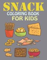 Snack Coloring Book For Kids
