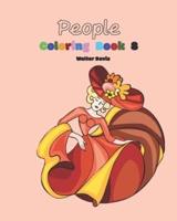 People Coloring Book 8