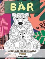 Malbücher für Erwachsene - Mandala - Tiere - Bär