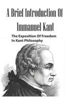 A Brief Introduction Of Immanuel Kant