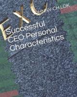 Successful CEO Personal Characteristics