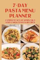 7-Day Pasta Menu Planner