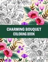 Charming Bouquet Coloring Book
