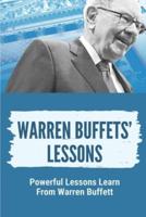 Warren Buffets' Lessons