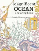 Magnificent Ocean:  A Coloring Book  Color And Discover