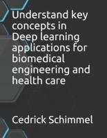 Understand key concepts in Deep learning applications for biomedical engineering and health care