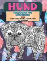 Malbücher für Erwachsene - Erstaunliche Muster Mandala und Entspannung - Tier - Hund