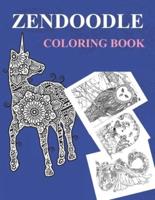 Zendoodle Coloring Book: Zendoodle Ocean Designs