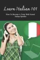 Learn Italian 101