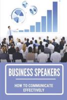 Business Speakers