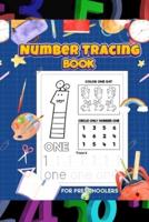 Number tracking book for preschoolers
