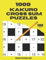 1000 Kakuro Cross Sum Puzzles