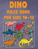 Dino Maze Book For Kids 10-12