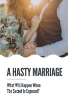A Hasty Marriage