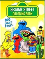 Sesame Street Coloring Book 100GIANT PAGES