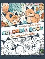 Rikolaa Coloring Book 1 - A Kids and Adult Coloring Album