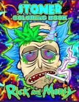 Rick and Morty STONER Coloring Book