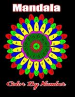 Mandala color by number: 50 Beautiful Meditative Mandalas