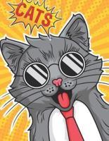 CATS: Coloring Books for Kids /A Fun Coloring Gift Book for Cat Lovers &  Kids
