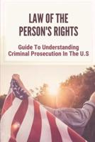 Law Of The Person's Rights