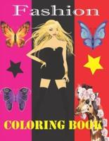 Fashion Coloring Book : Amazing Fashion Styles Coloring Book for Girls Ages 6 Years Old and up.